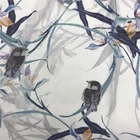 Custom Fabric Silk Twill Printed Sarees For Scarf