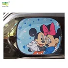 Nylon Mesh fabric car window sun shade foldable car sunshade