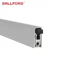 On sale aluminum door bottom seals for acoustic door drop down seal GF-B02 in 610mm