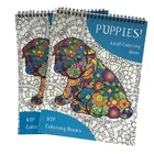 China OEM custom wire-O offset kids cartoon coloring book printing