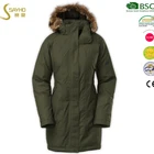 Women's Arctic Waterproof RDS Down Parka Winter Insulated Long Coat