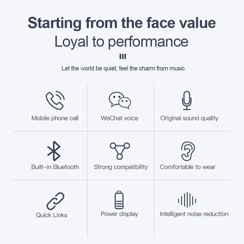 Air-pods tws New i10 tws wireless Bluetooth Earphones Double Ear Stereo Portable Head-phones - ANKUX.COM