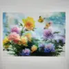 customized 3d lenticular flower picture business card poster card manufacturer
