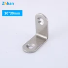 30x30mm Stainless steel table metal Right Angle Corner code Corner Brace, Metal Table Bracket table metal corner brace