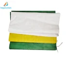 25kg 50kg high quality white color pp woven bags for grains rice flour PP laminated woven bag