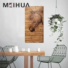 Popular Coffee and Home Decoration Custom Wall Art Photo Printed Wooden Painting