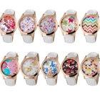 Custom your own logo promotional women watch wrist watch
