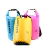 Outdoor sports swimming diving floating PVC waterproof dry bag with Shoulder Straps