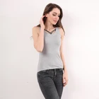 Wholesale Winter Stretch Ladies V-Neck Thermal Vest