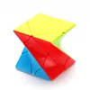 Educational 6 cm plastic brain cube twist puzzle for anti-stress game