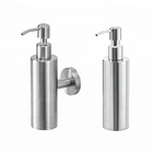 wall mounted bathroom accessories stainless steel liquid soap dispenser