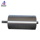 customized steel roller for textile machinery