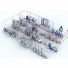 UHT fresh dairy milk production processing machinery plant