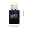 USB Wifi Adapter AC300Mbps Wireless Wifi Dongle Network Card For PC Laptop Desktop