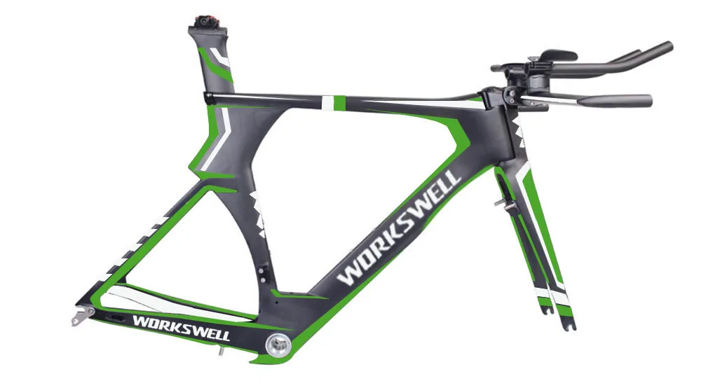 Workswell Carbon triathlon bikes frame carbon tt frame