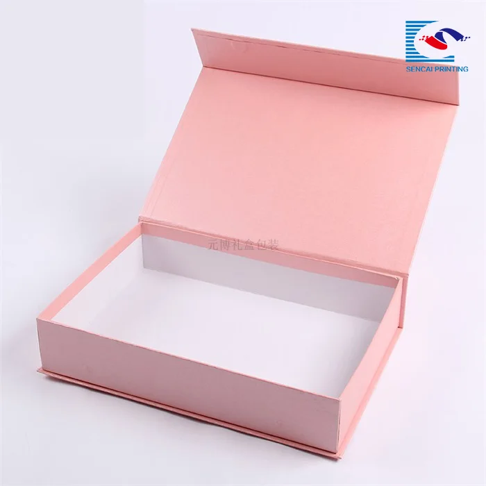 luxury packaging box for the hair extension with pvc window