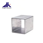 6063 corner radius square aluminum tube / pipe / tubing
