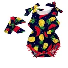 High quality children custom clothes manufactures toddler clothing baby girl romper for summer