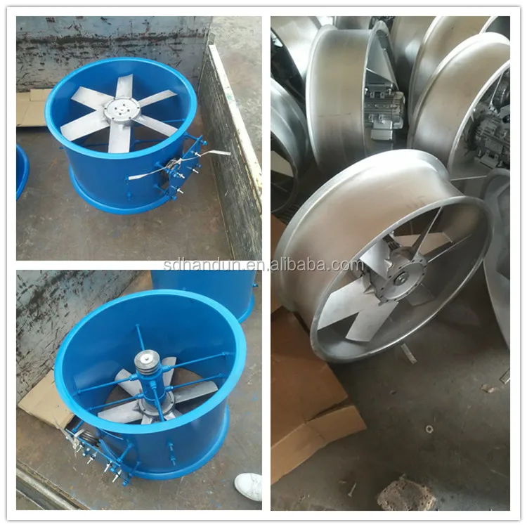 Industrial Aluminum Impeller, 500mm, 600mm, Axial - detail 4