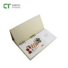 New designed oem service rectangle magnetic cardboard calendar