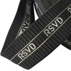Hot Selling Decorative Jacquard Elastic 38mm Nylon PP Polyester Webbing For Man's Underwear