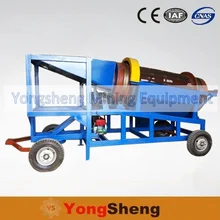 Mobile Portable Small Gold Mining Washing Plant Mobile Trommel Screener