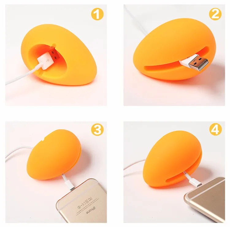custom portable egg shape silicone amplifier - ANKUX.COM
