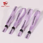 Attractive and comfortable satin sublimation wristbands for gift itemes