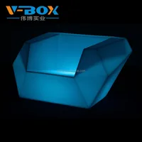PE Plastic Led Lighting Illuminated House