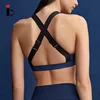 2018 free tax new design cross belt sports bra fitness clothing