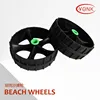 High quality 10" Kayak cart wheels Rubber beach wheels Tank wheels for kayak carts trolley