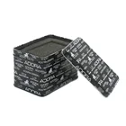 Custom Black empty watch metal gift storage tin box/container
