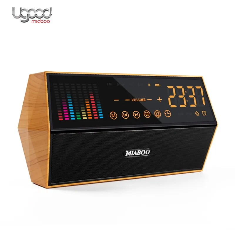 New Arrival 2018 Night Light LED USB FM Color Loudspeakers Portable Box Subwoofer Support TF Wireless Speaker - ANKUX.COM
