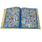 Hardcover Custom Coloring Books For Kids With Die-cut Stickers Painting Child Book Printing