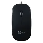 Wholesale E-element E2403 Wired USB Flat Home Office Optical Mouse Ergonomic