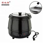 10L soup warmer electric stainless stock hot pot thermo cooker