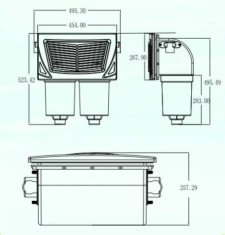 Double skim filter