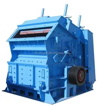 Small mobile recycling single rotor impact stone crusher