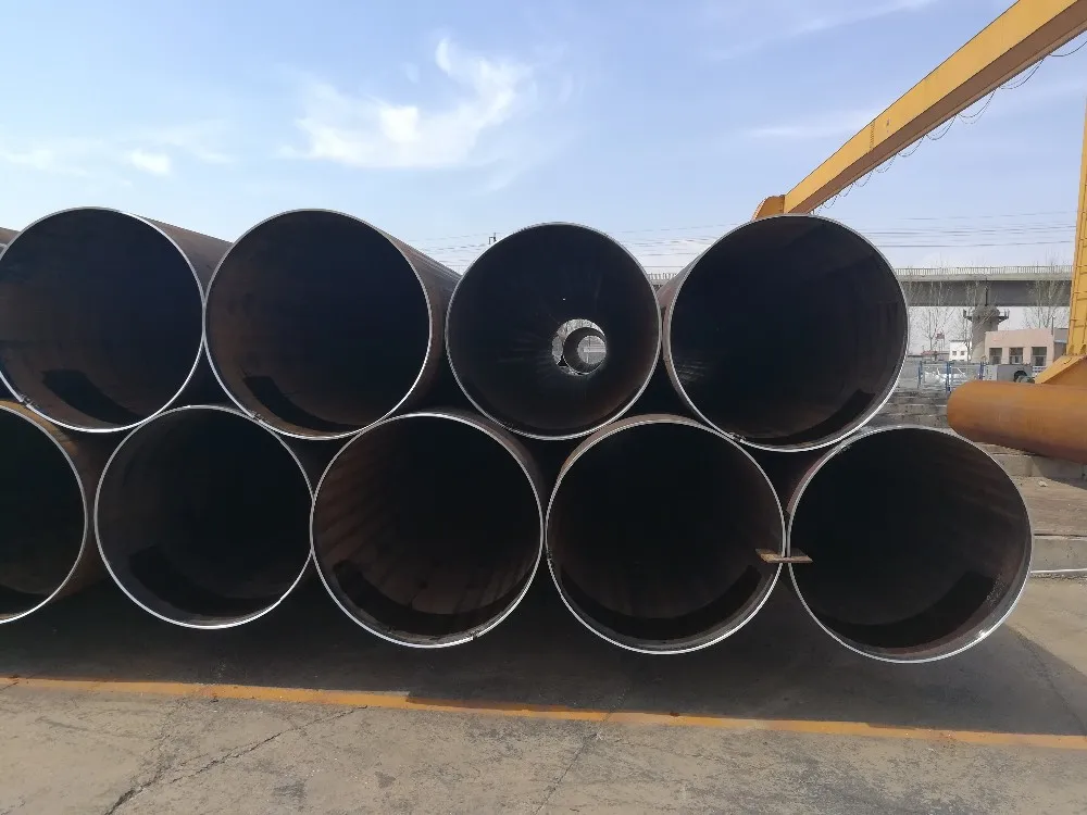 Large Diameter LSAW round Steel Pipe Welded Steel Pipes For Water Well and Mineral projects supplier