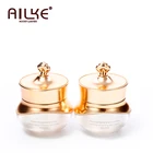 AILKE OEM/ODM 2 In 1 Collagen Moisturizing Almighty Clear Face Cream Set With Day And Night Cream Black Skin