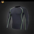 Wholesale compression gym wear men fitness t shirt new 3d t shirt