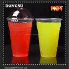 500ML disposable plastic coffee/water/beer/juice/ice cream cup