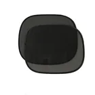 Hot sell plain black car window shade baby uv protection shade static cling sunshade