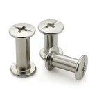 stainless steel binding head post chicago book screw