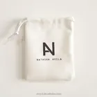 cheap custom suede jewelry pouch/velvet jewelry bag with logo