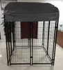 Eassily assemble chain link dog kennel and runs for wholesaler