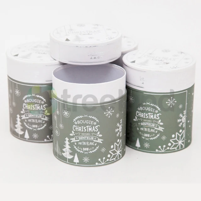 wholesale decorative hat boxes christmas cardboard cylinder