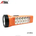 Popular Multicolor Plastic Emergency Led Flashlight Torch