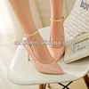 small heel shoes ladies wholesale colorful party dress shoes small size CP6499