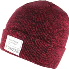 Men's acrylic woven label knitted turnup hat